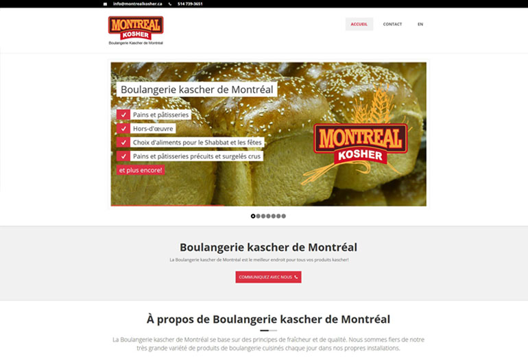 Boulangerie kascher de Montréal